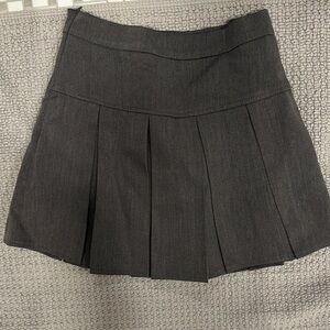Lewkin dark grey Pleated Skirt